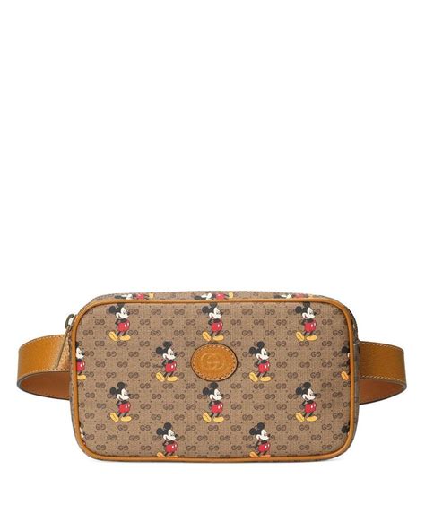 gucci mickey belt bag|mickey mouse gucci belt price.